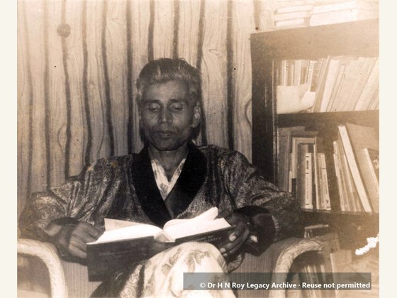 Dr H N Roy in England